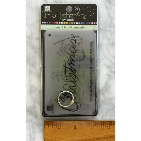 NEW Lot of 4 Scrapbook Embellishments & Clips- Christmas Winter & Months of Year - Picture 2 of 15